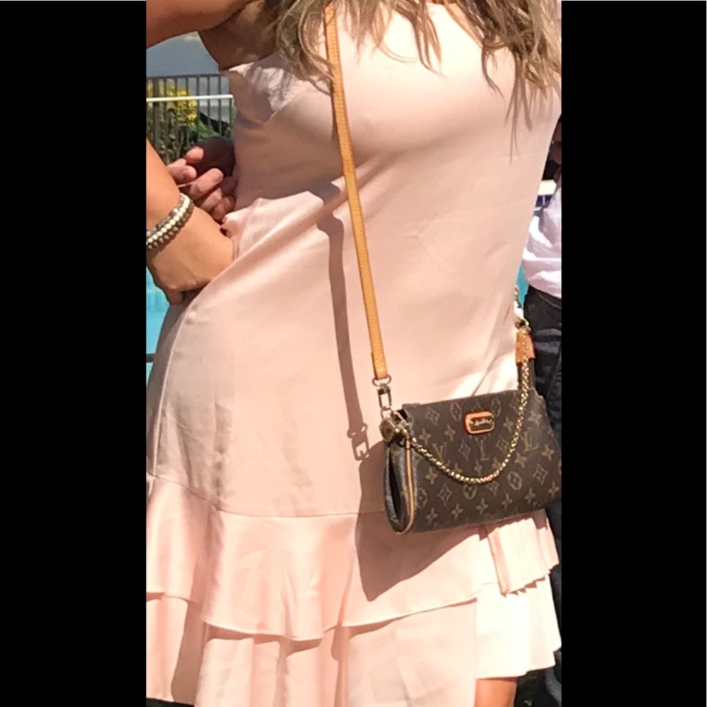 Cocktail dress light pale pink